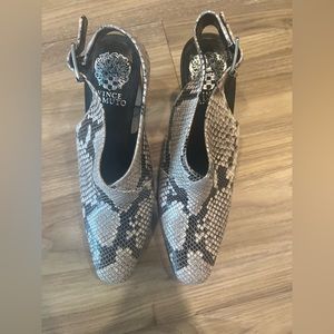 Vince Camuto Snake Heels
